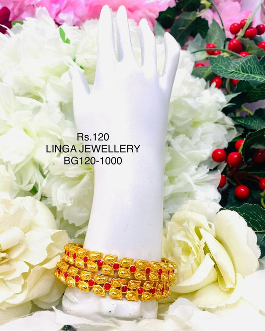 BG120-1000 - Gold Bangles