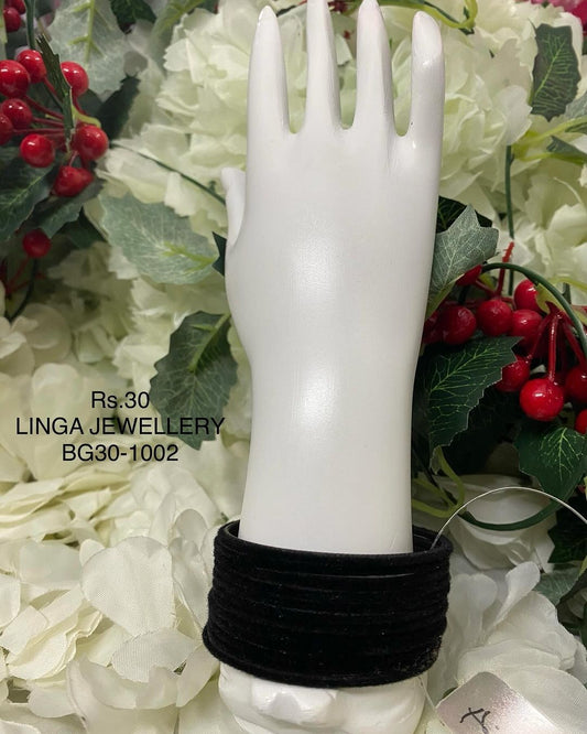 BG30-1002 - Velvet Bangles
