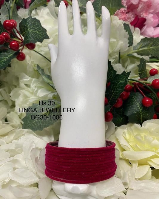 BG30-1006 - Velvet Bangles