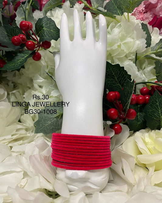 BG30-1008 - Velvet Bangles