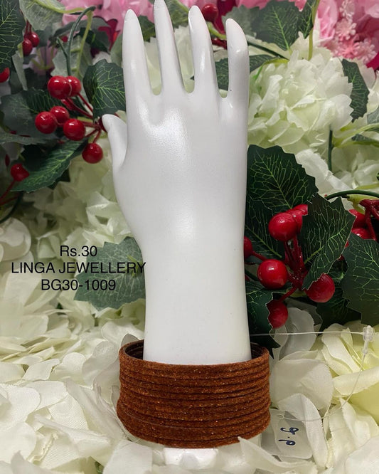 BG30-1009 - Velvet Bangles