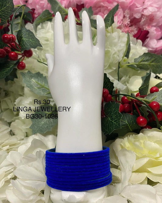 BG30-1026 - Velvet Bangles