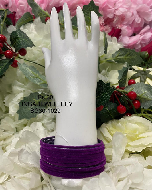 BG30-1029 - Velvet Bangles