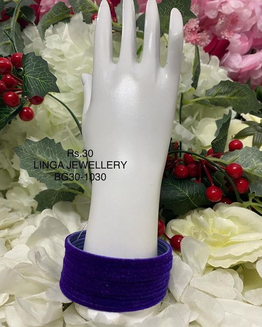 BG30-1030 - Velvet Bangles