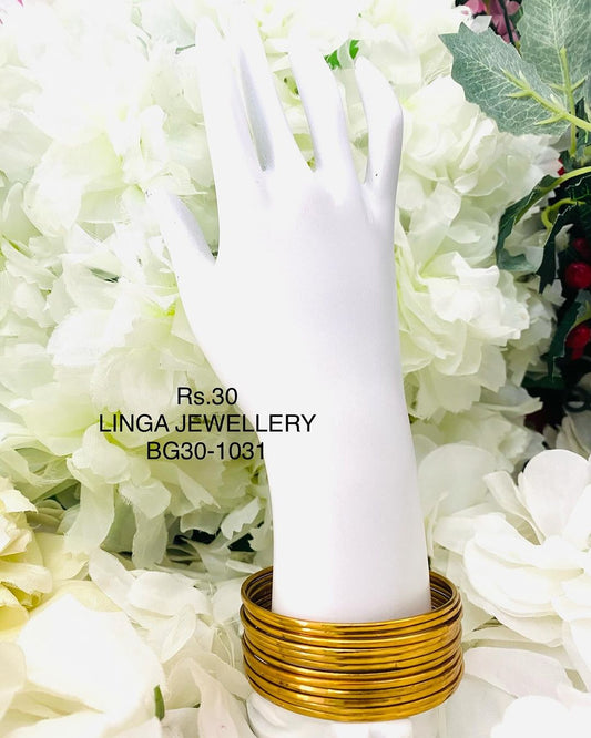 BG30-1031 - Plain metal Bangles