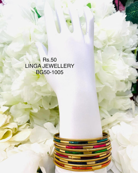 BG50-1005 - Mixed Colour Bangles