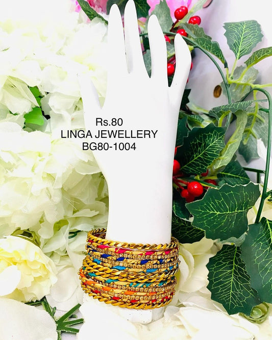 BG80-1004 - Multicolour Bangles