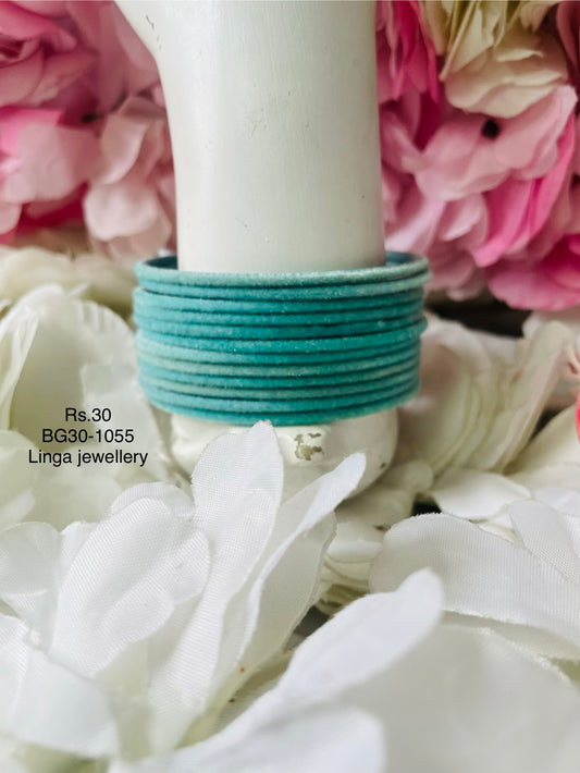 BG30-1055-Velvet Bangles