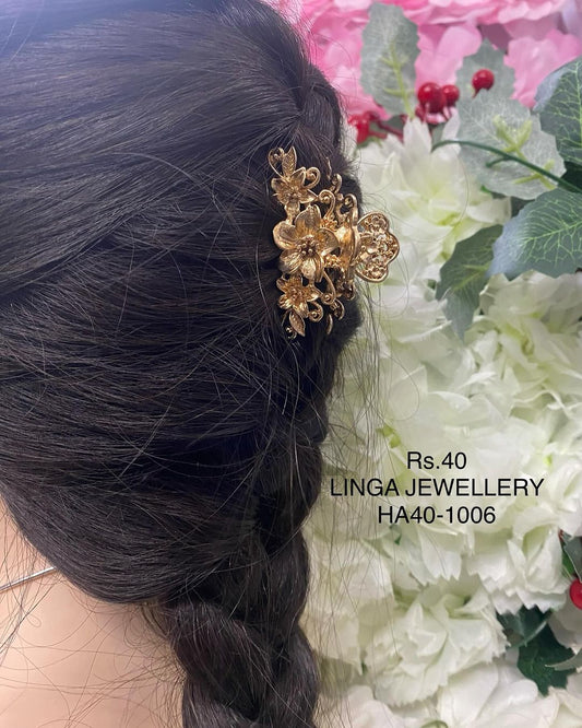 HA40-1006 - Flower model metal clips