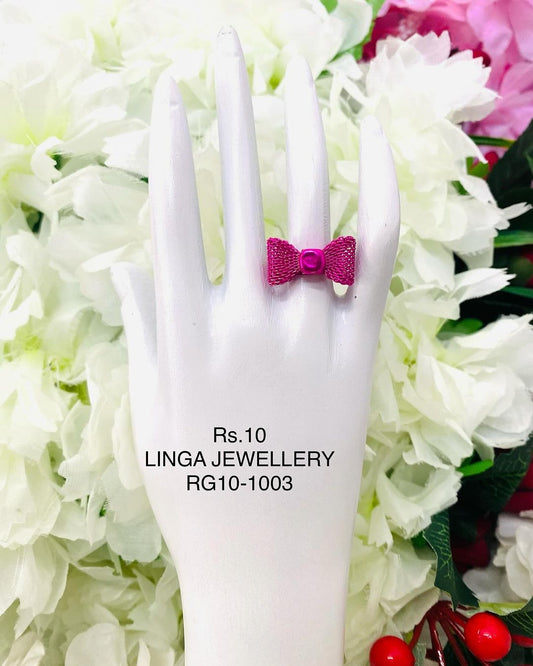RG10-1003 - Bow model ring Adjustable