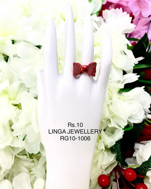RG10-1006 - Bow model ring Adjustable
