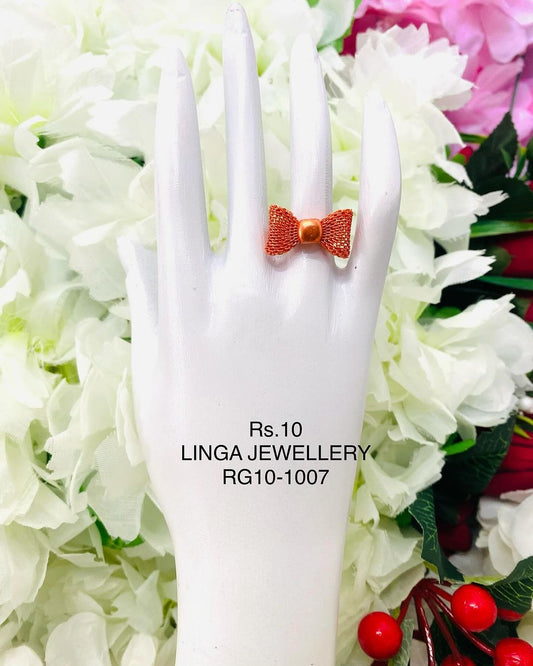 RG10-1007 - Bow model ring Adjustable