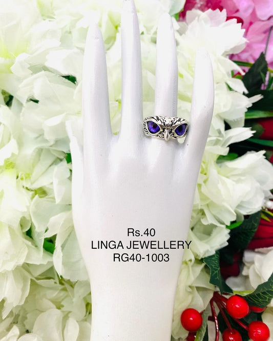 RG40-1003 - Owl ring