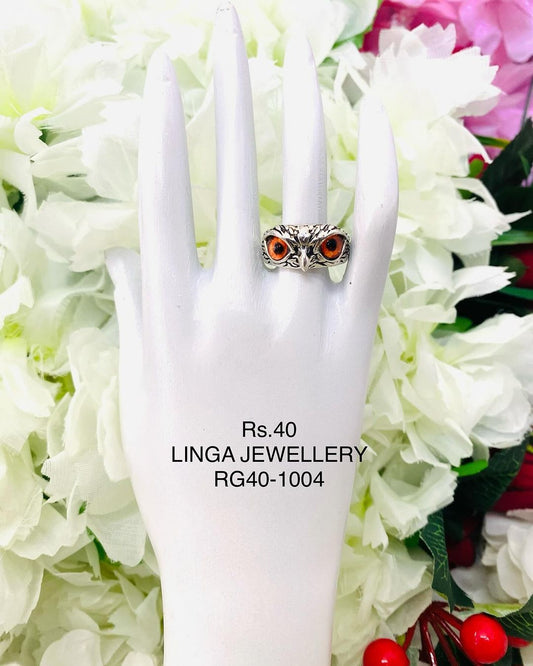 RG40-1004 - Owl ring
